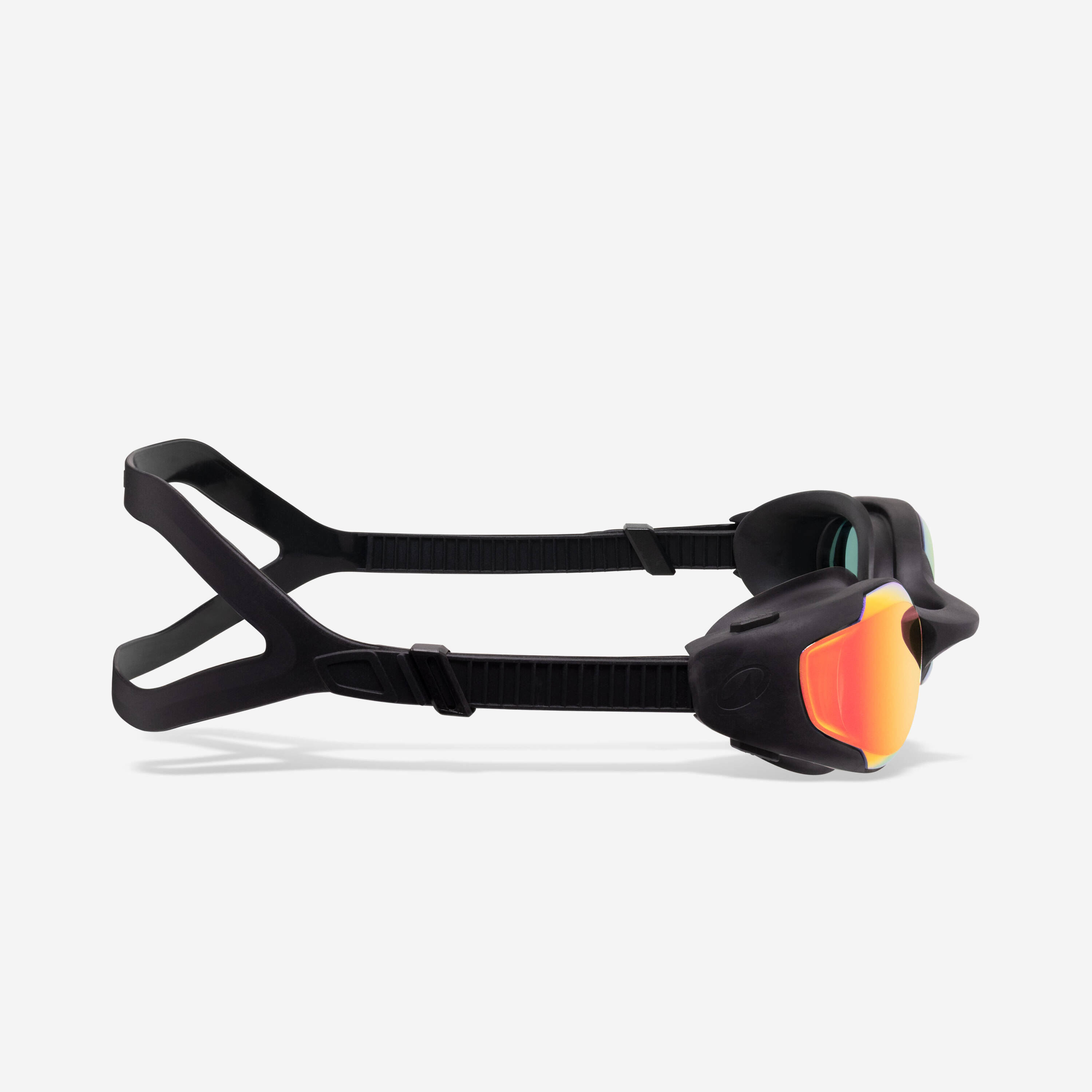 Swimming goggles, Spirit mirror black orange -  5