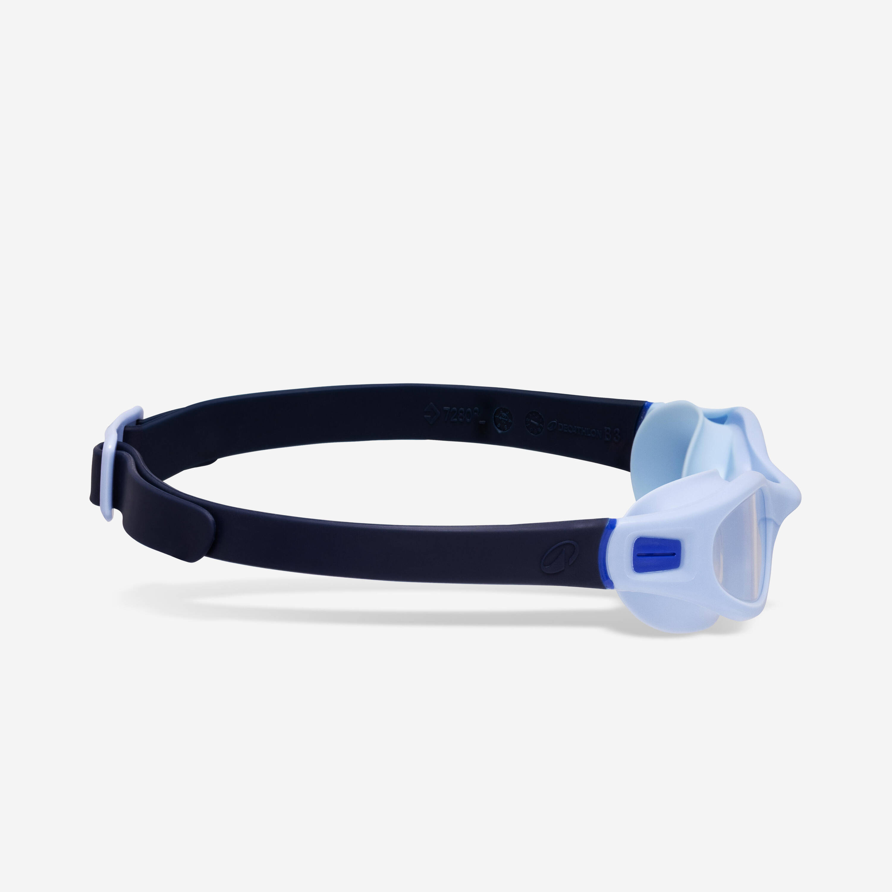 Swimming goggles soft - Clear lenses - Size small - Blue indigo -  1