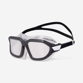 Pool mask - Swimming - Active Size L Mirror Lenses - Black/Silver