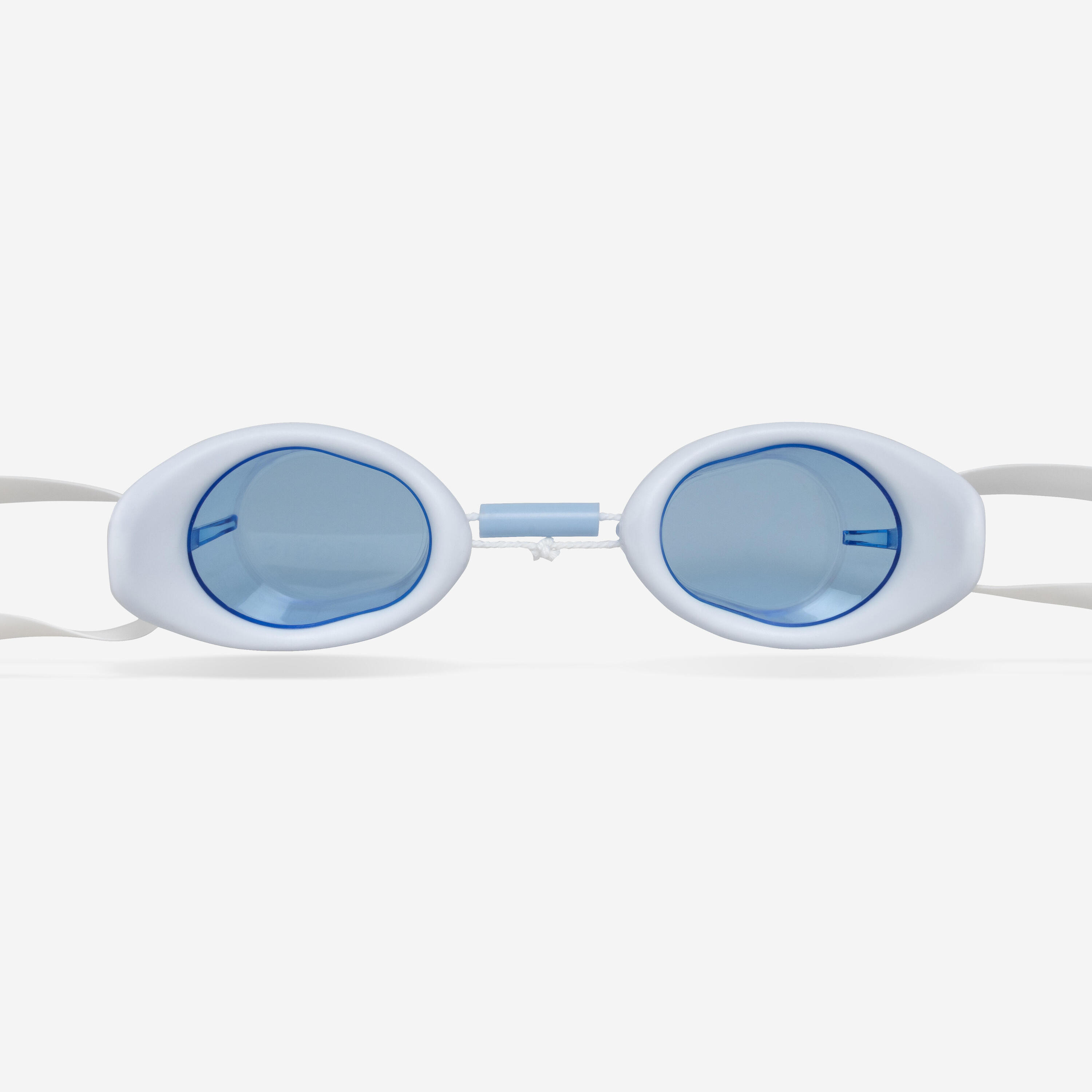 Lunettes de natation suédoises - verres teintés - taille unique - bleu blanc 4/9