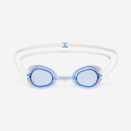 Окуляри для плавання шведські сині/білі