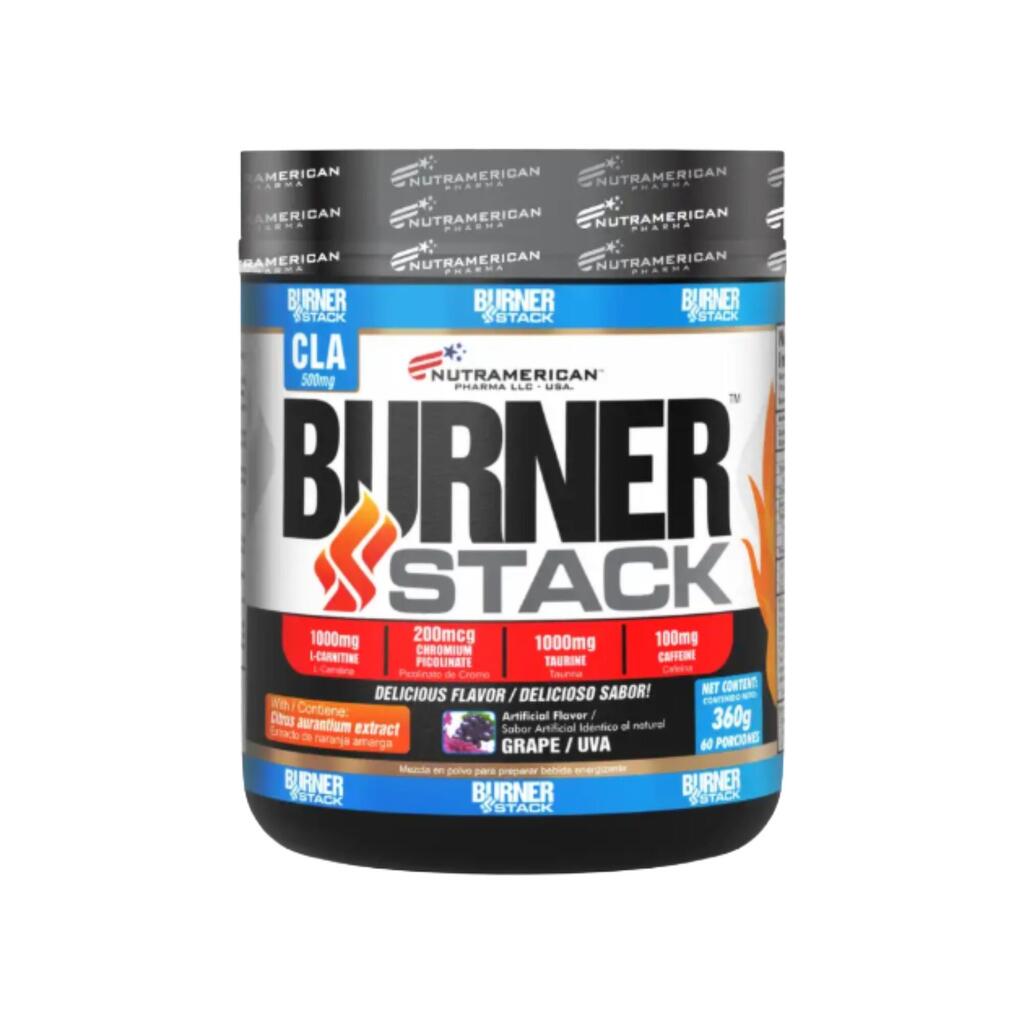 Bebida en polvo termogénica Burner Stack - Uva 