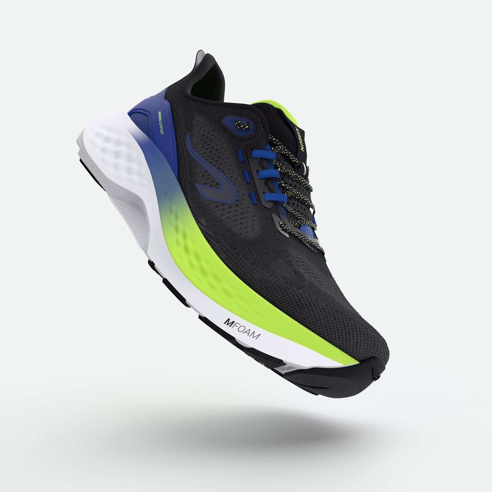 Scarpe running uomo KS 900 SUPPORT nero-blu-giallo 2/7