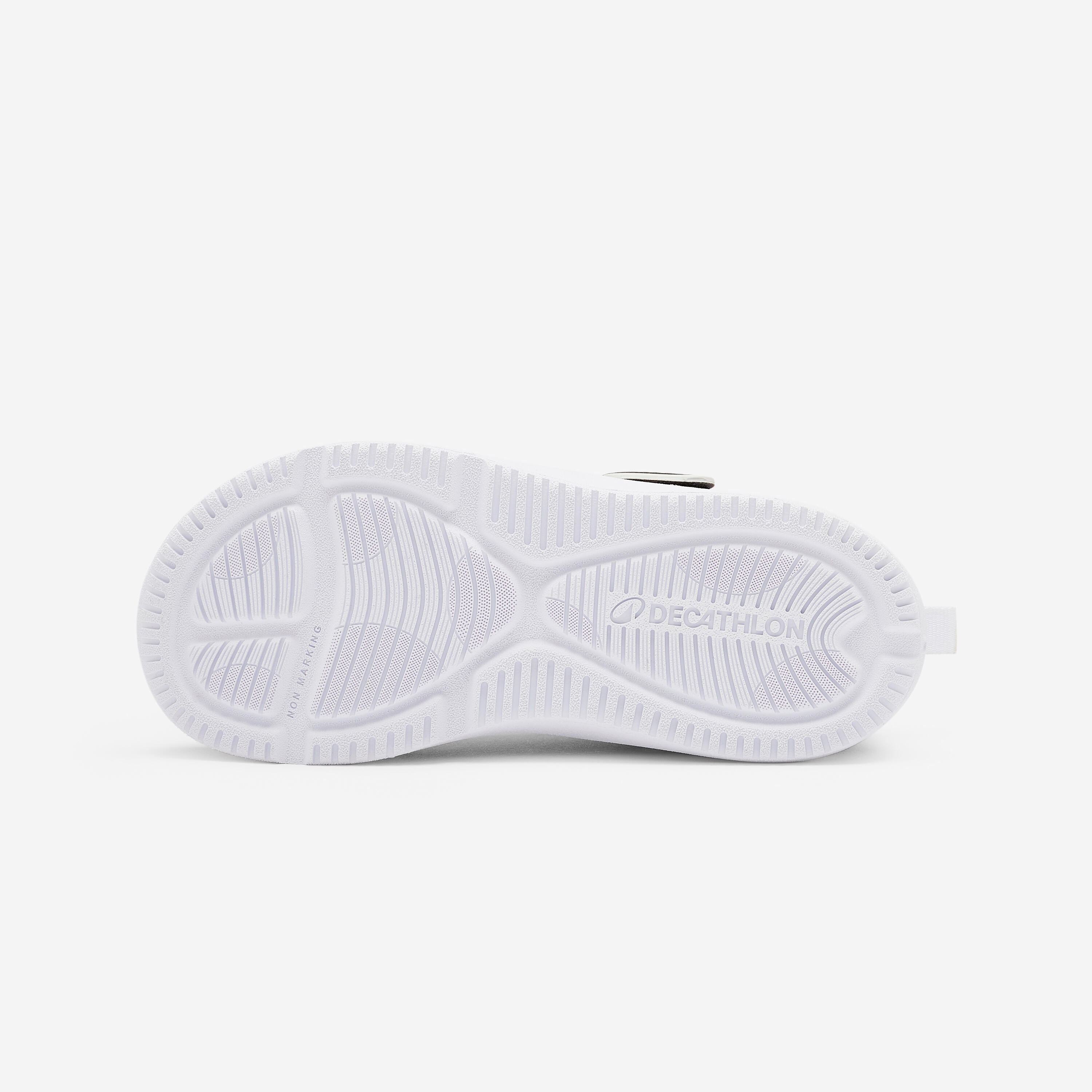 Blotevoetensportschoenen voor kinderen zwart/wit 4/9
