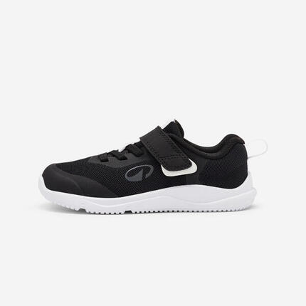 Chaussure de sport barefoot enfant, noir et blanc