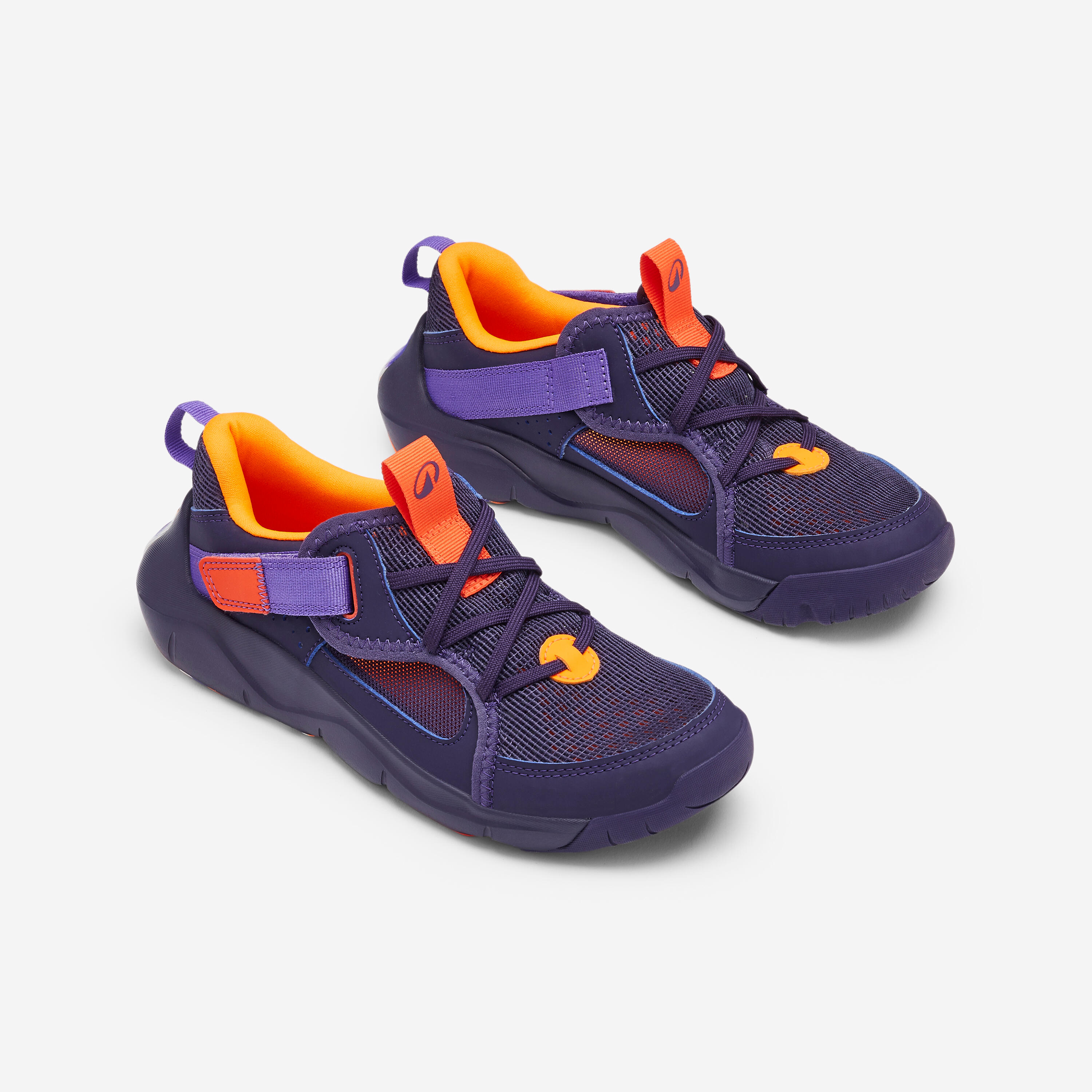 Kids' Unisex Breathable Multisport Shoes Playful Summer - Dark Purple 2/5