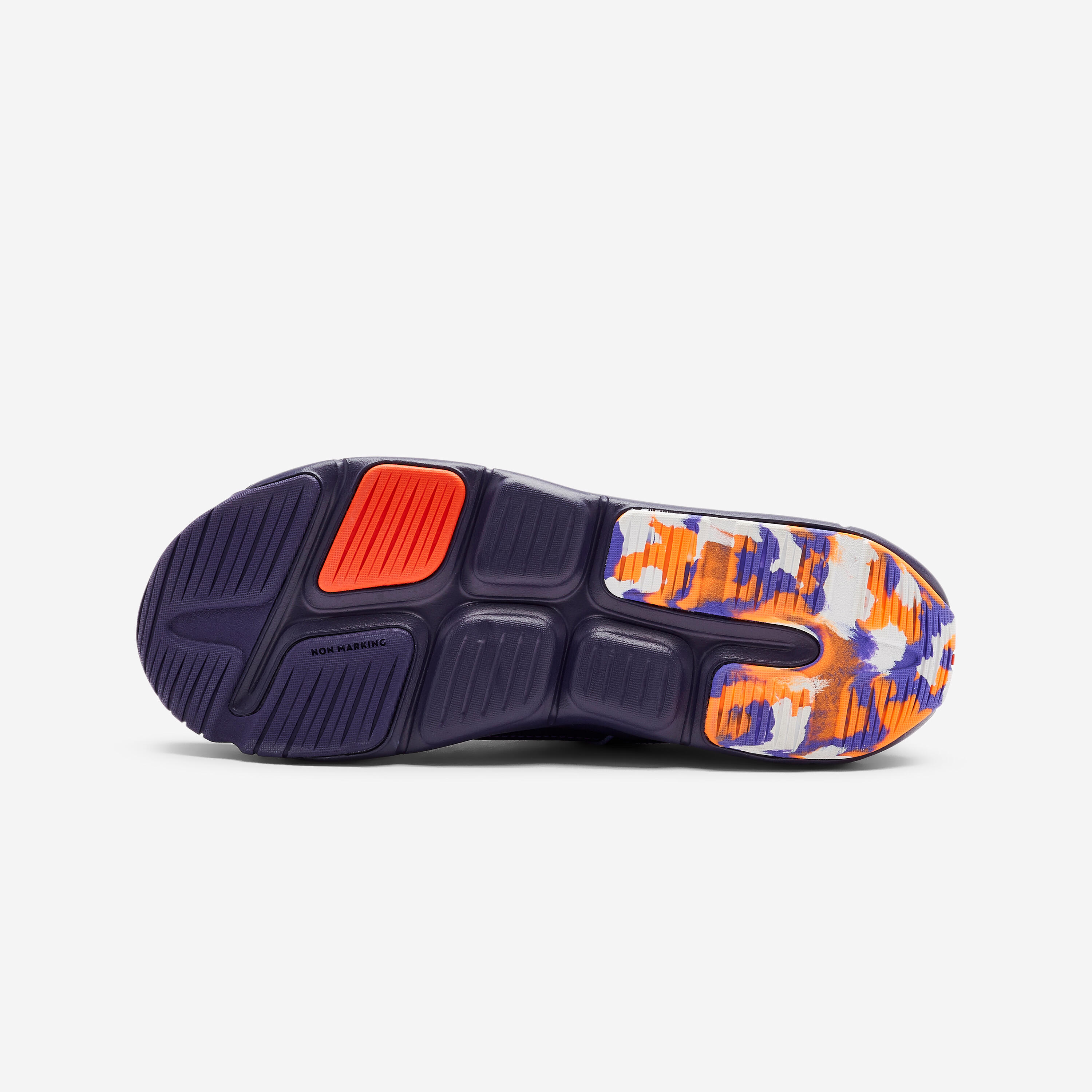 Kids' Unisex Breathable Multisport Shoes Playful Summer - Dark Purple 4/5