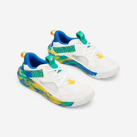 Кросівки спортивні дитячі Playful Summer зелені/жовті