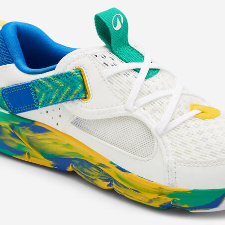 Кросівки спортивні дитячі Playful Summer зелені/жовті