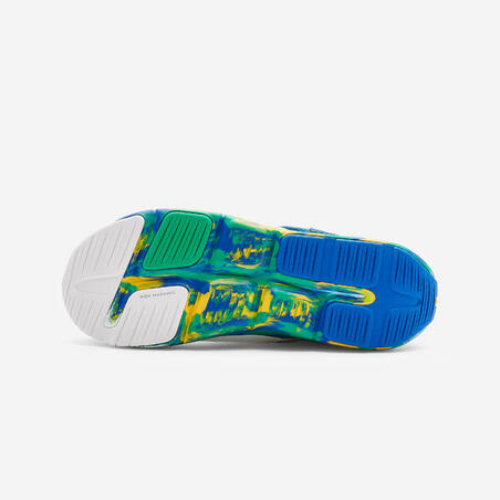 Кросівки спортивні дитячі Playful Summer зелені/жовті