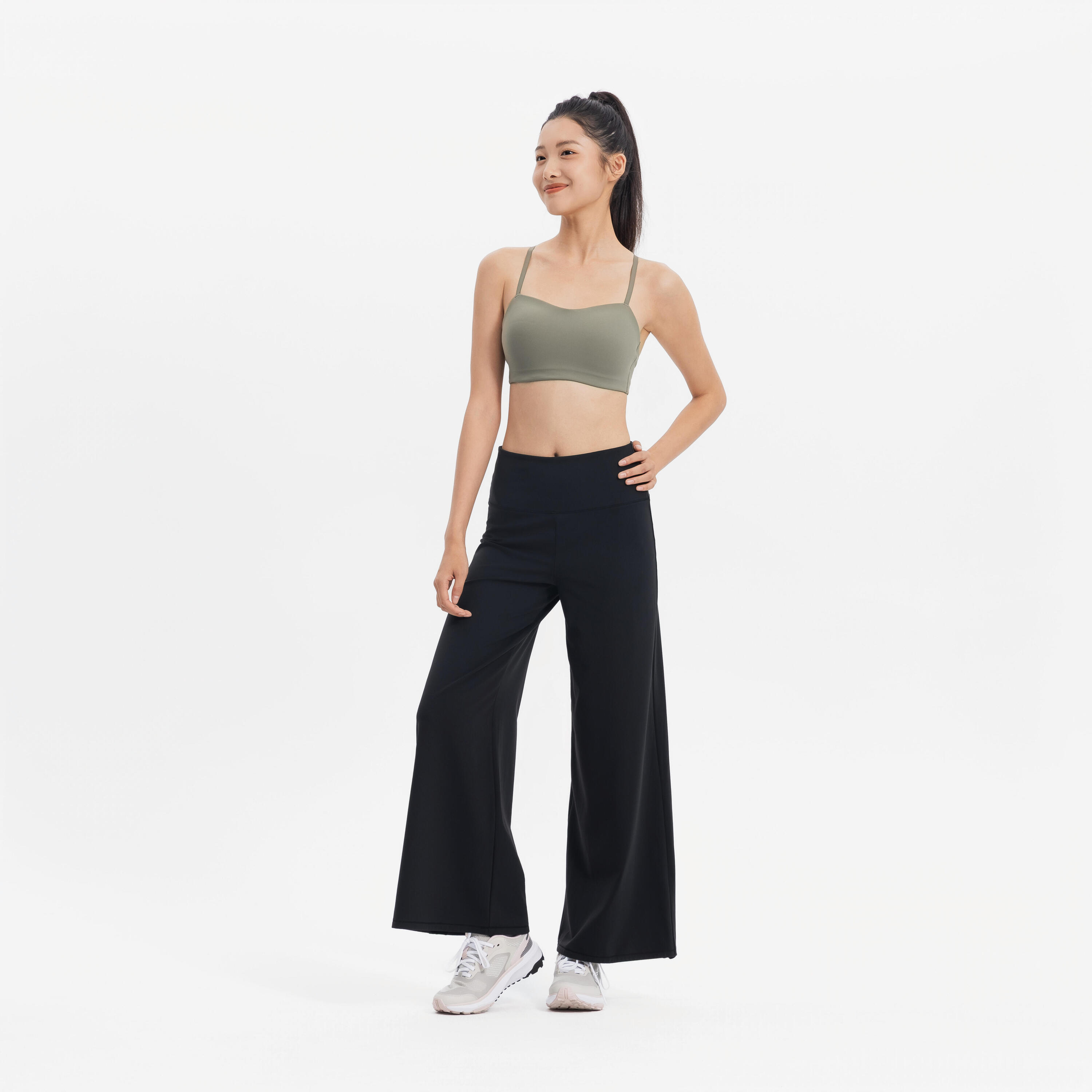 Soutien-gorge multi-bretelles maintien léger femme, brun 7/7