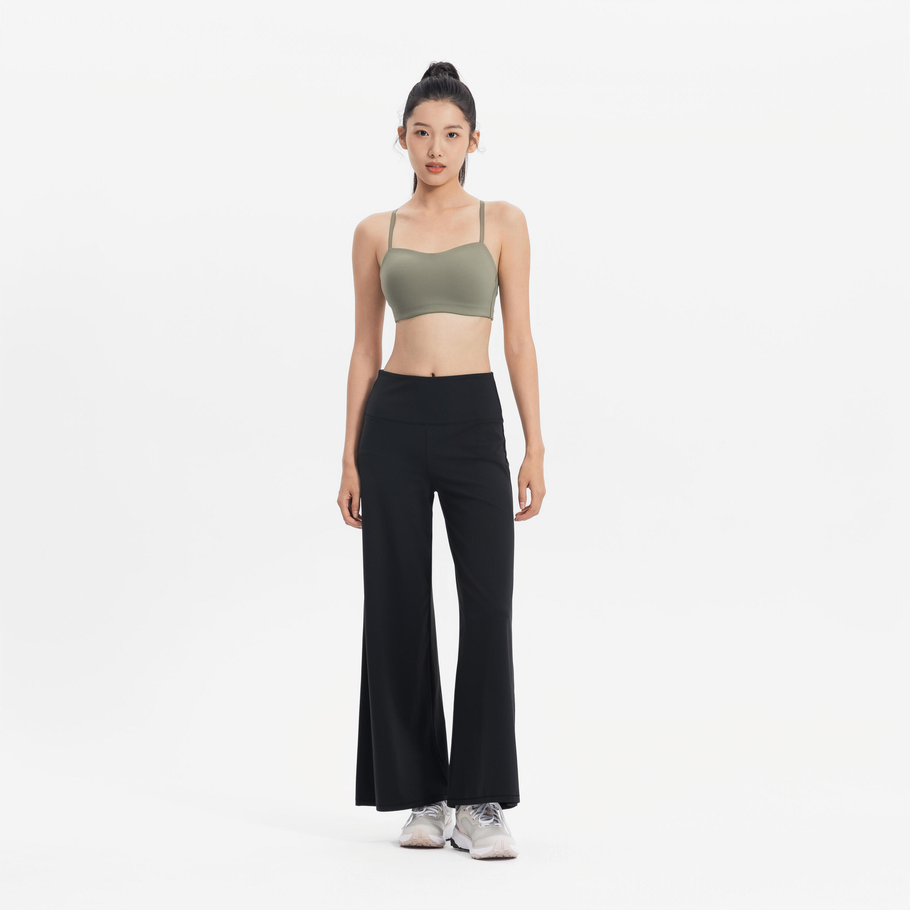 Soutien-gorge multi-bretelles maintien léger femme, brun 6/7