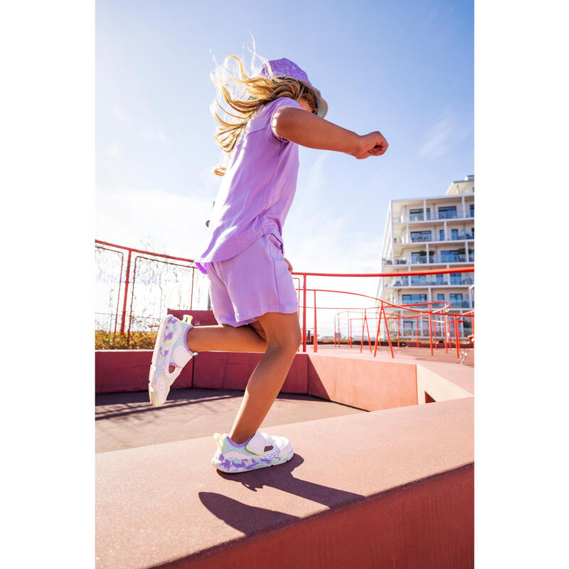 Pantalon scurt moale și confortabil Babygym Mov