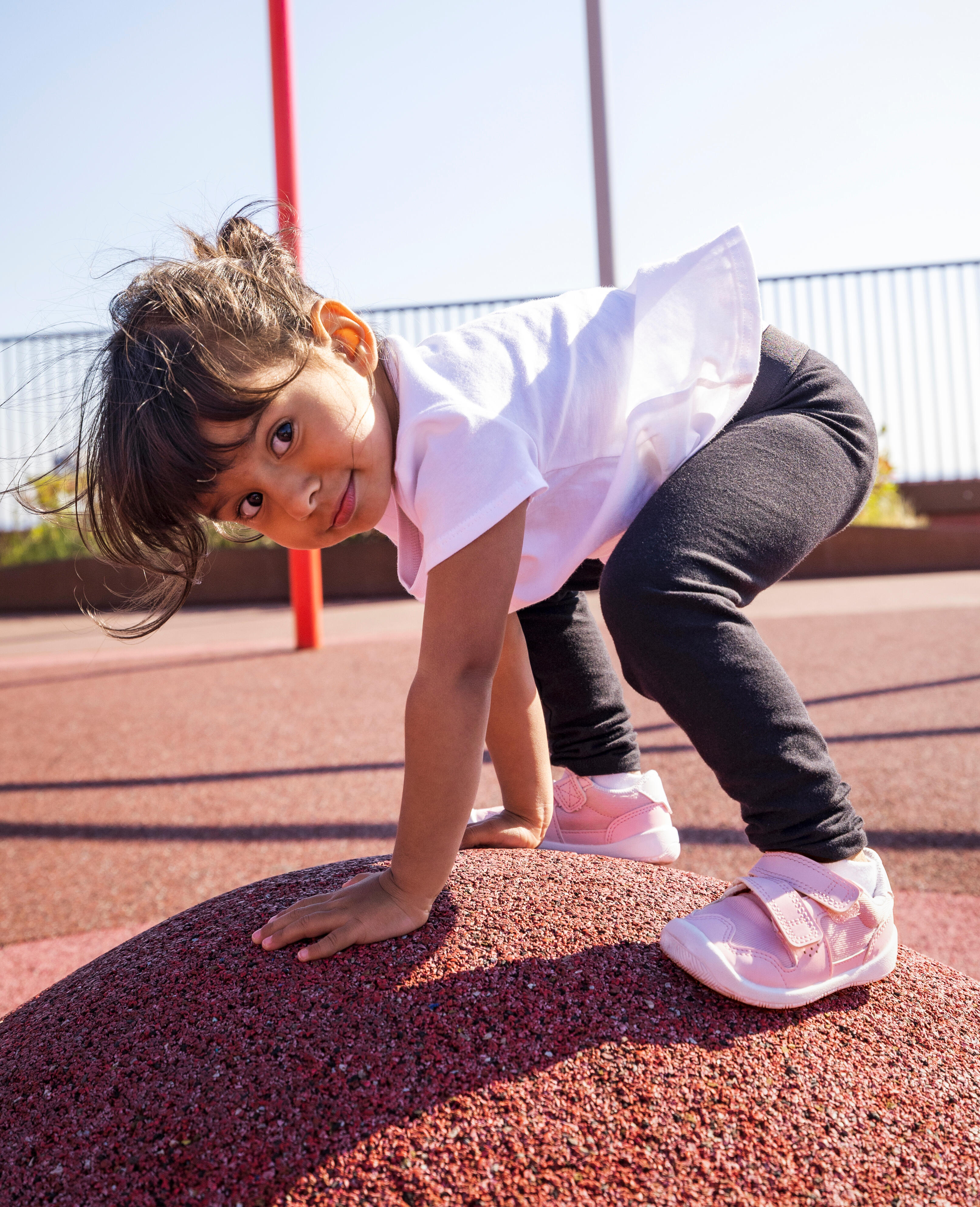 Legging coton enfant - basique noir - DOMYOS