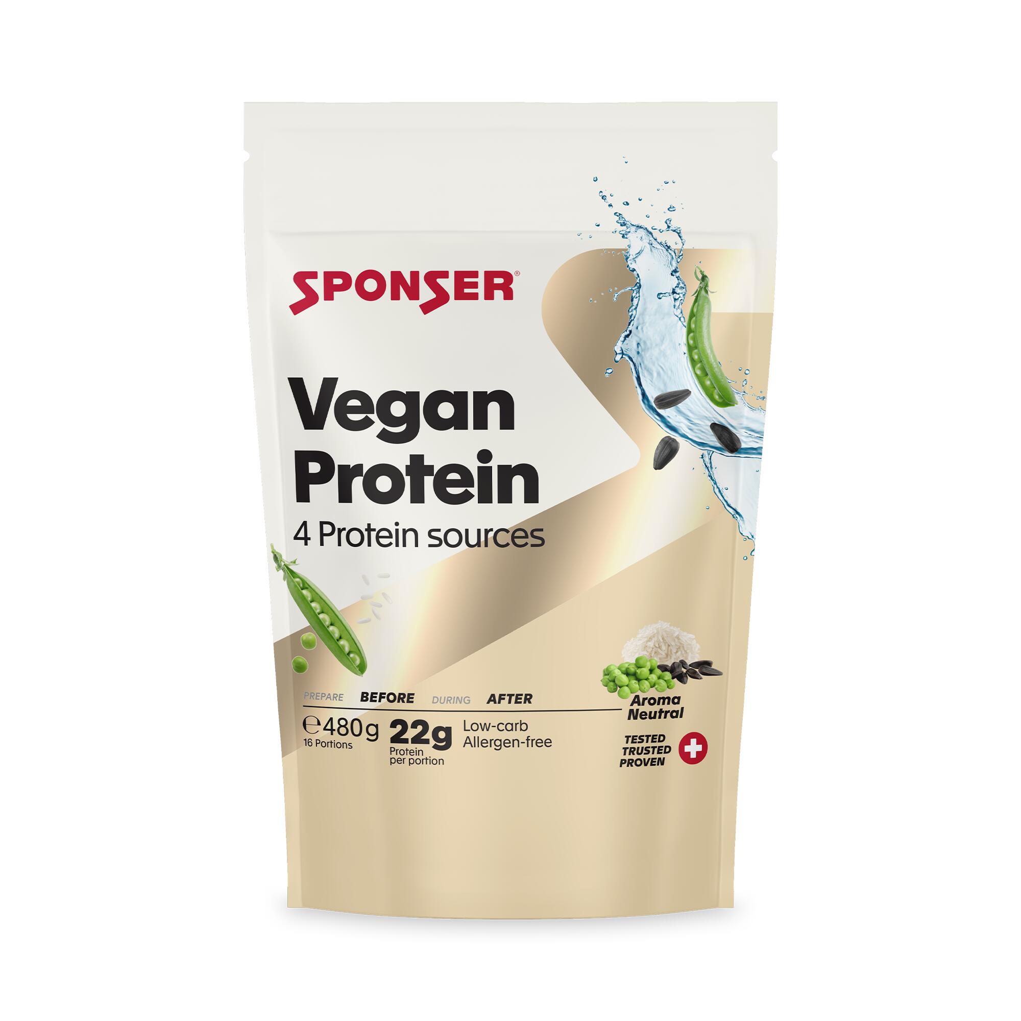 SPONSER PROTEINE VEGANE SPONSER