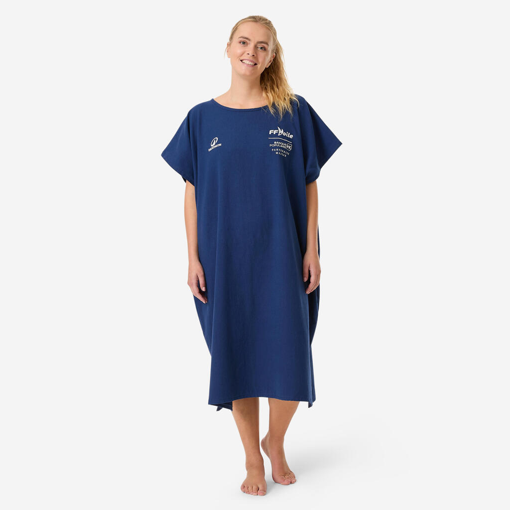 Beach poncho, 100 FFV - French Sailing Federation