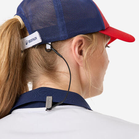 Кепка 500 для вітрильного спорту синя/червона