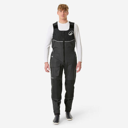 Salopette de quart voile offshore adulte, 900 Pro series noir