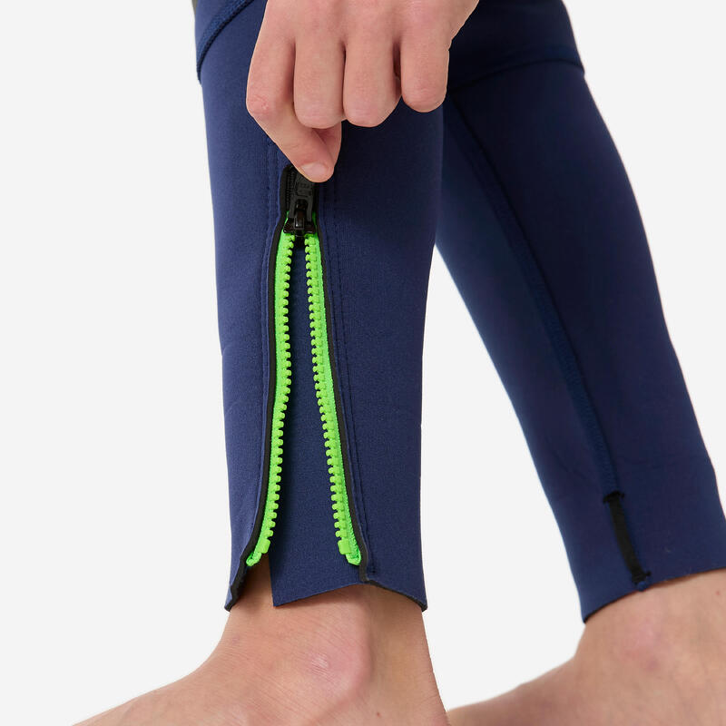 Çocuk Yulex Wetsuit - 2/2 mm - Mavi - 100