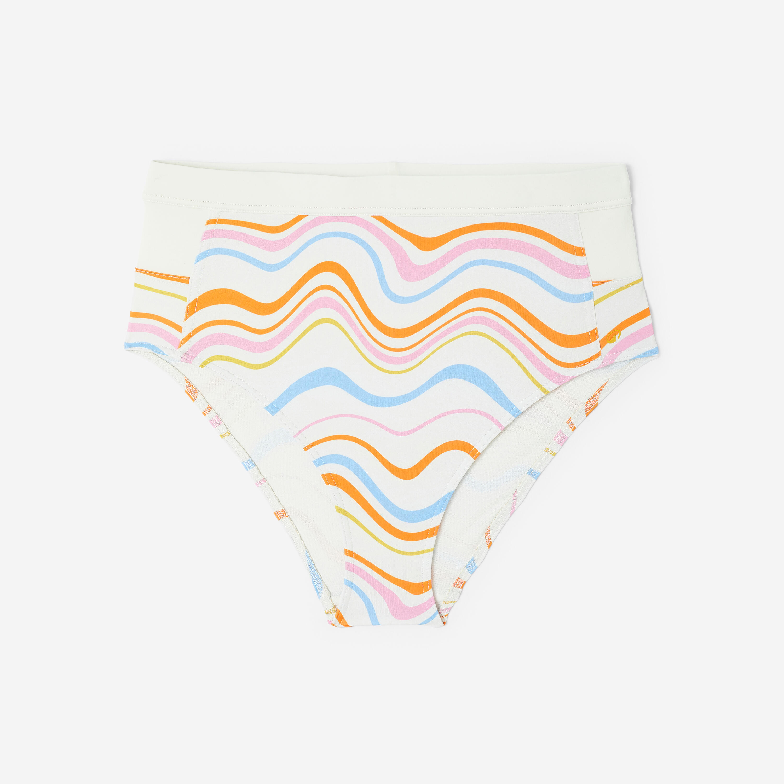 Bas de maillot de surf taille haute femme, Rosa 5/5