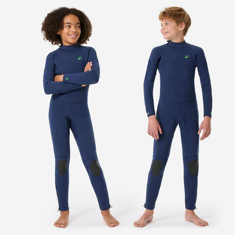 Çocuk Yulex Wetsuit - 2/2 mm - Mavi - 100