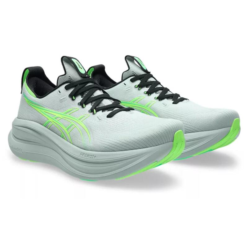 Încălțăminte de alergare Asics Gel Nimbus 28 Gri Verde Bărbați