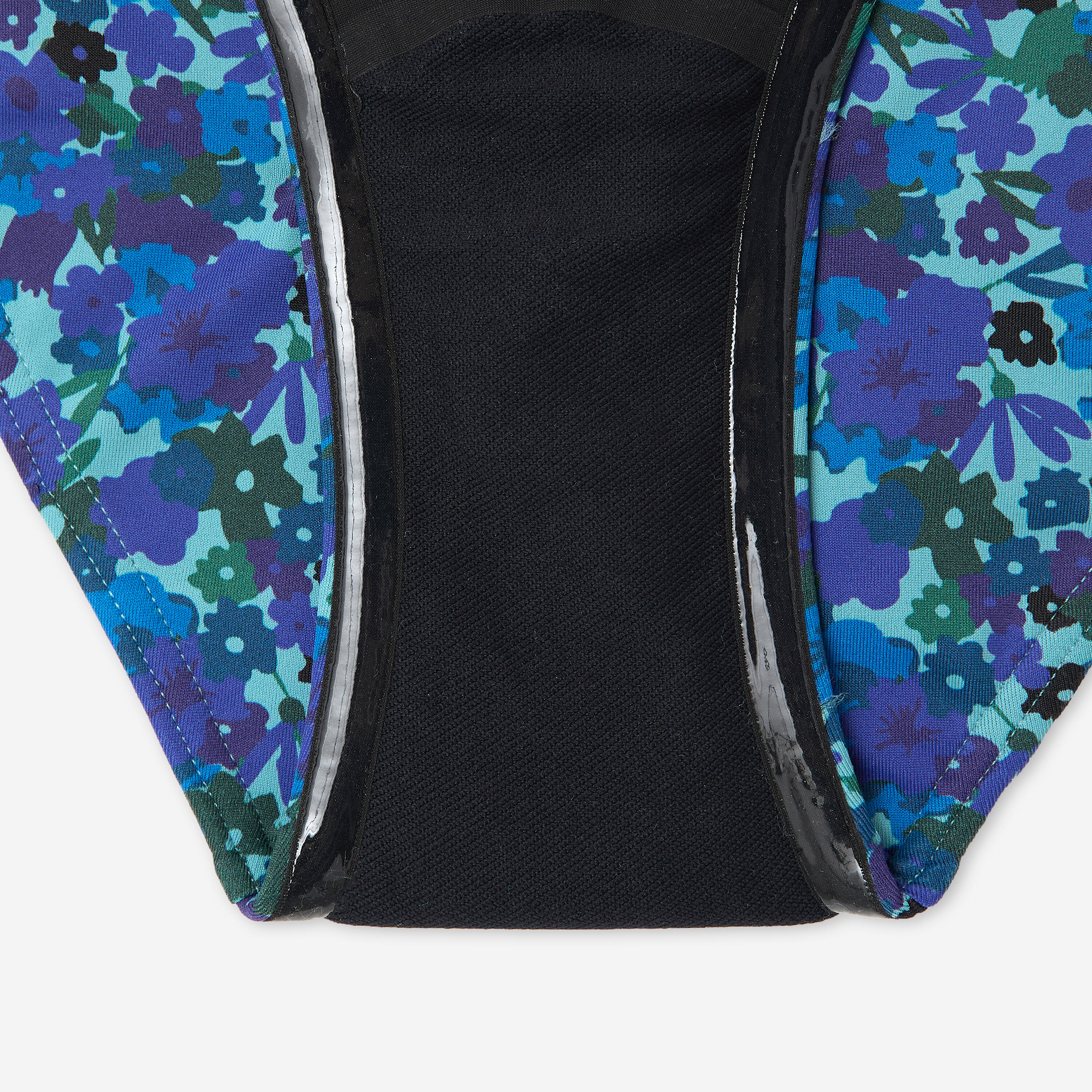 Menstruations-Bikinihose Damen dicht mittlere Stärke - Héléades blau  9/9
