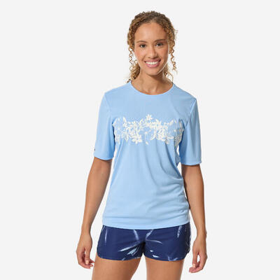 Maglia anti-UV surf donna MALOU greige