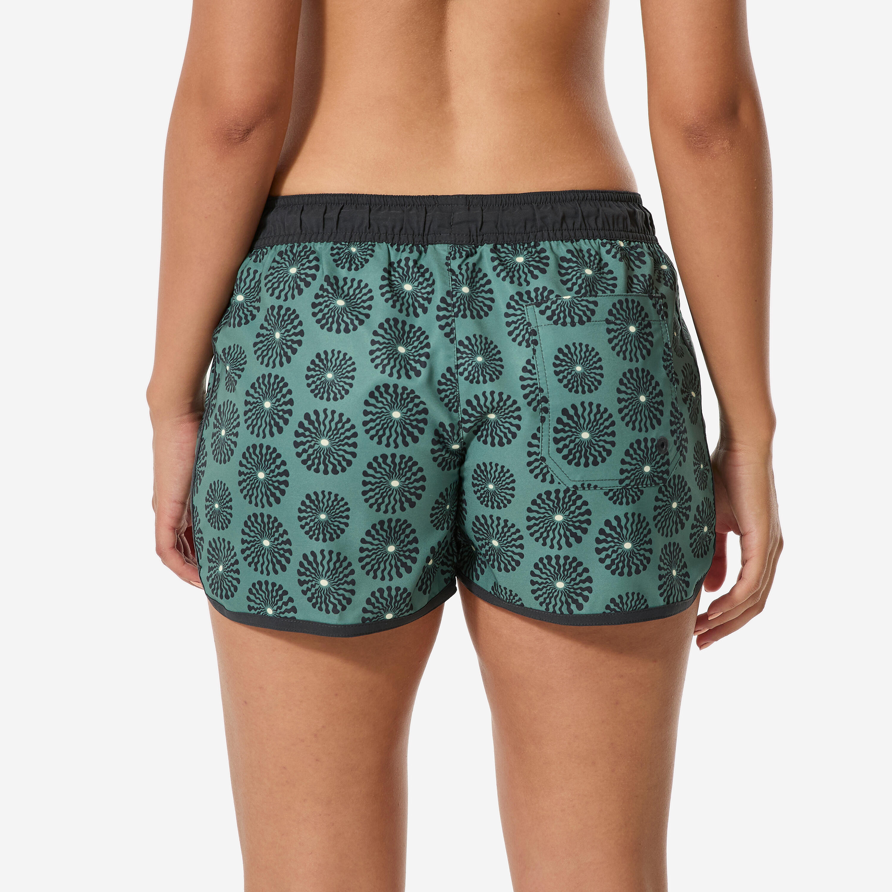 Calções de Banho de Surf Tini Sunny Mulher Caqui 3/7