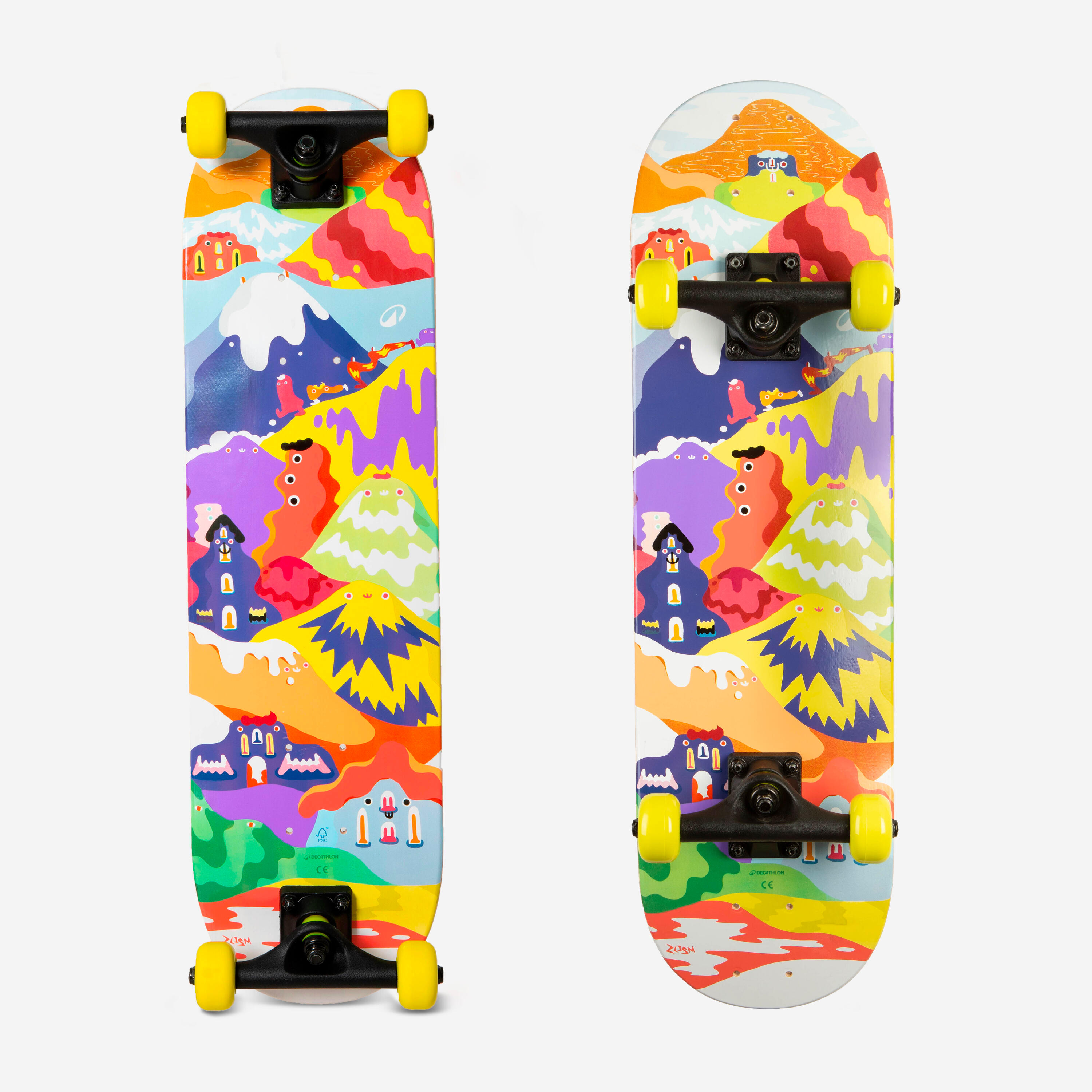 Kids' Skateboard, Play 120 Age 3-7 - DECATHLON