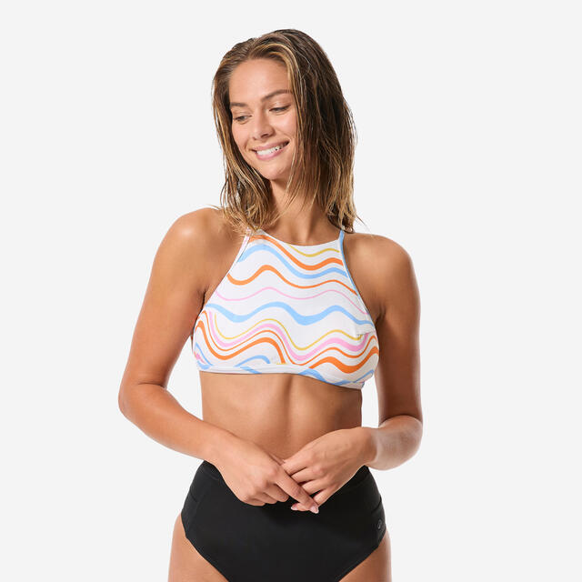 Bikini-Oberteil Damen Bustier Andrea Vivetta weiß