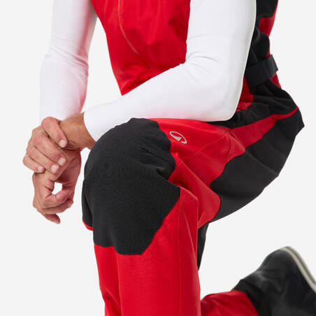 Напівкомбінезон чоловічий 500 для вітрильного спорту червоний