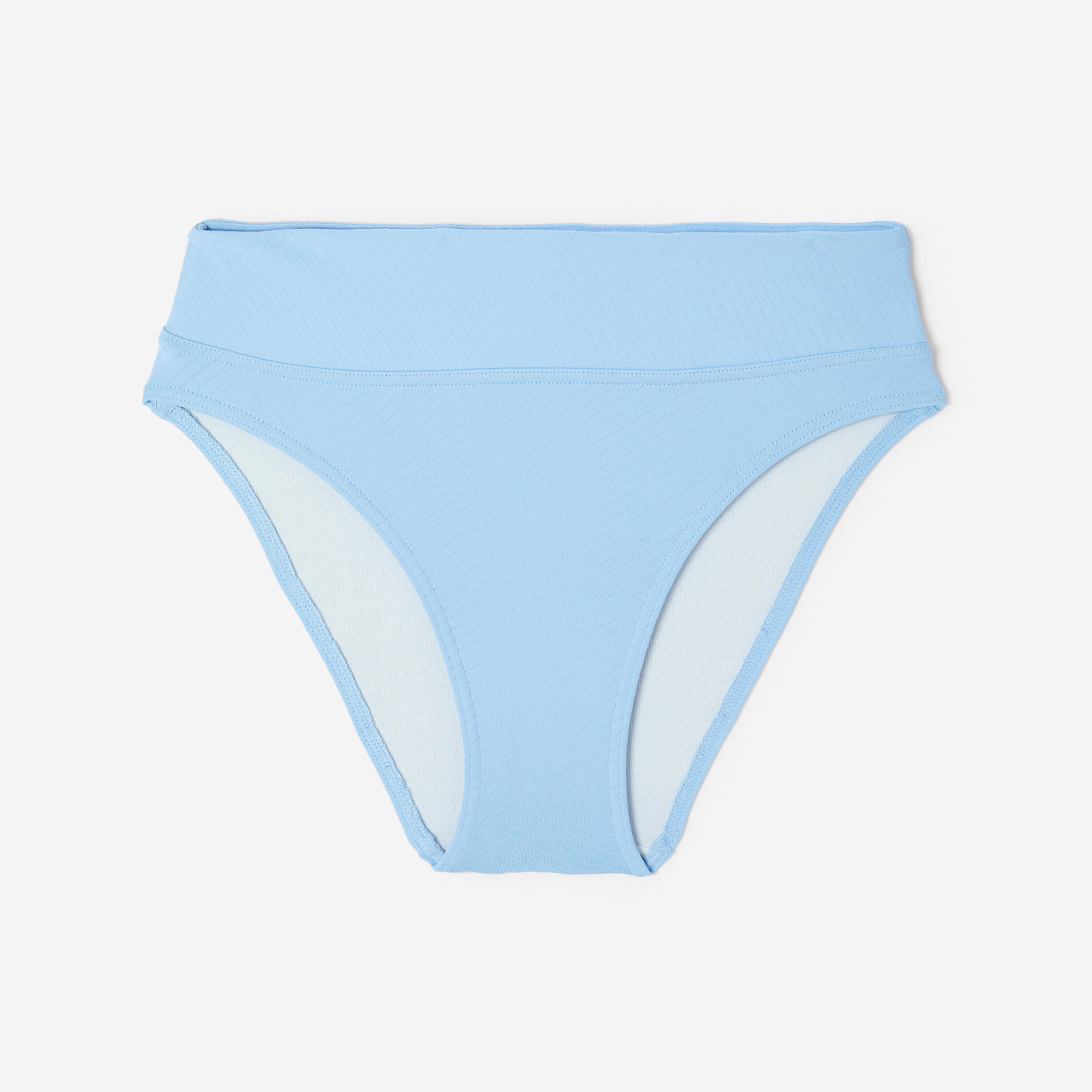 Bas de bikini de surf taille haute et texturé femme, Nora 6/9
