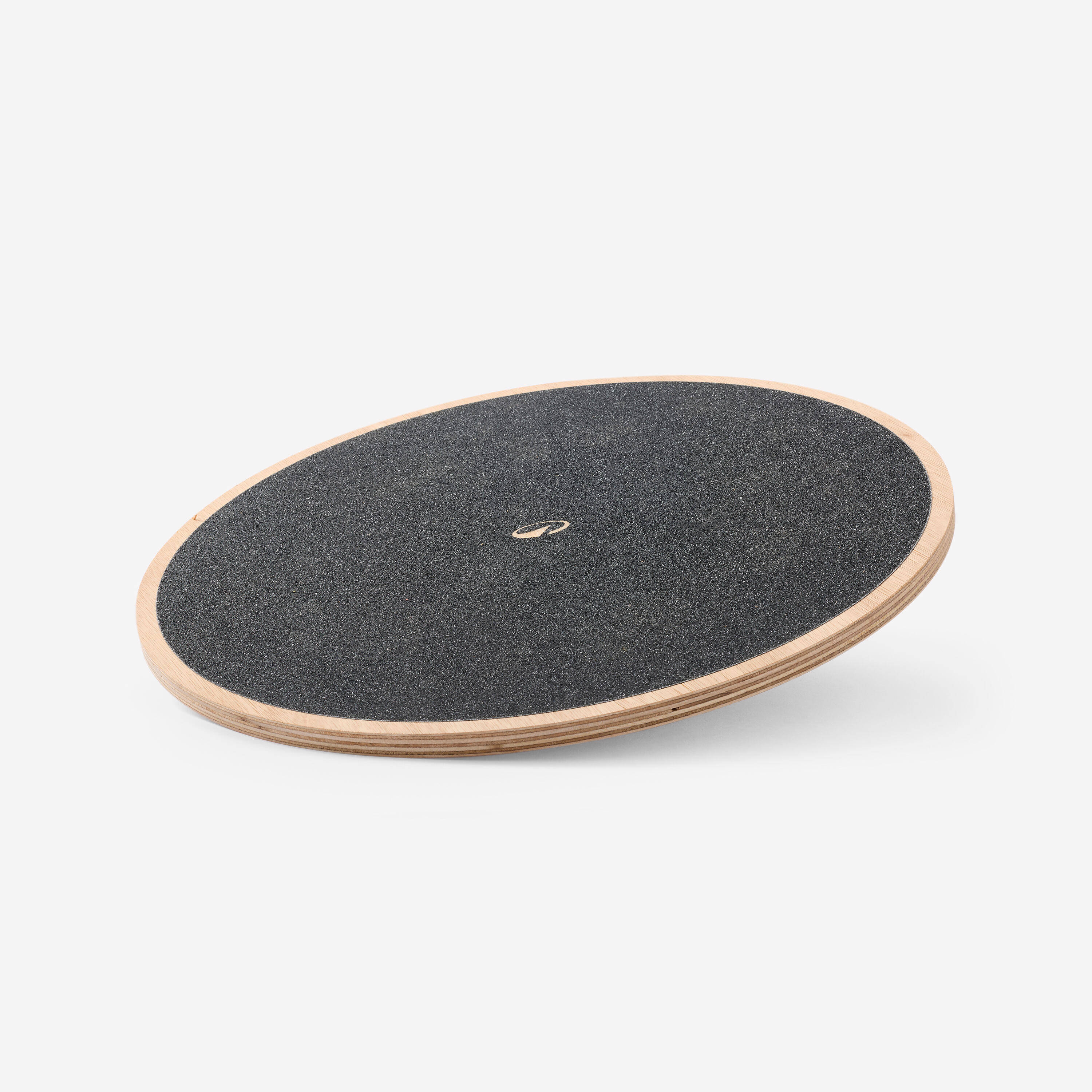 Wooden Fitness Balance Board - Black -  1