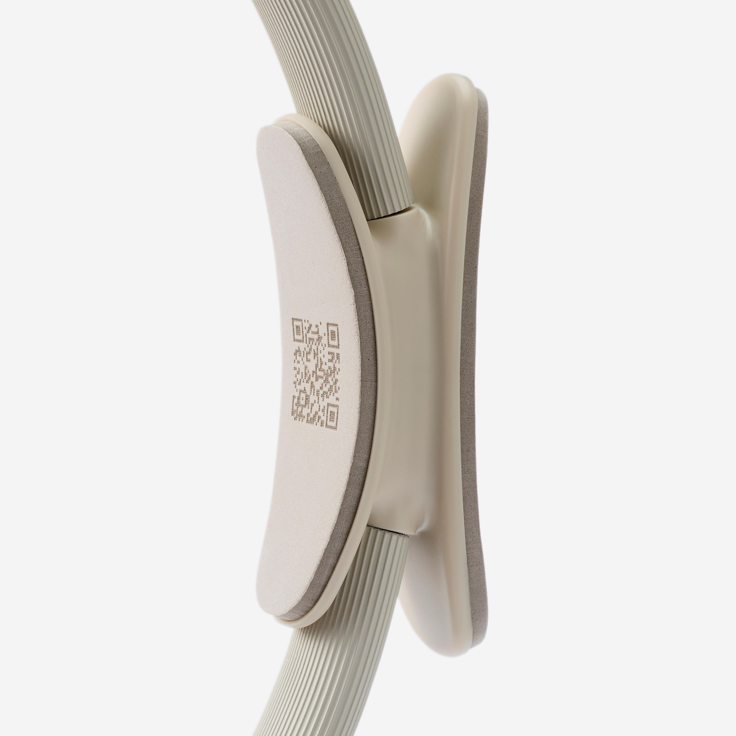 Aro de pilates con agarre ergonómico beige 2/7