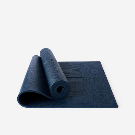 Килимок для йоги 8 мм темно-синій