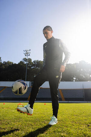 Кофта Viralto Dope для футболу для дорослих сіра/чорна