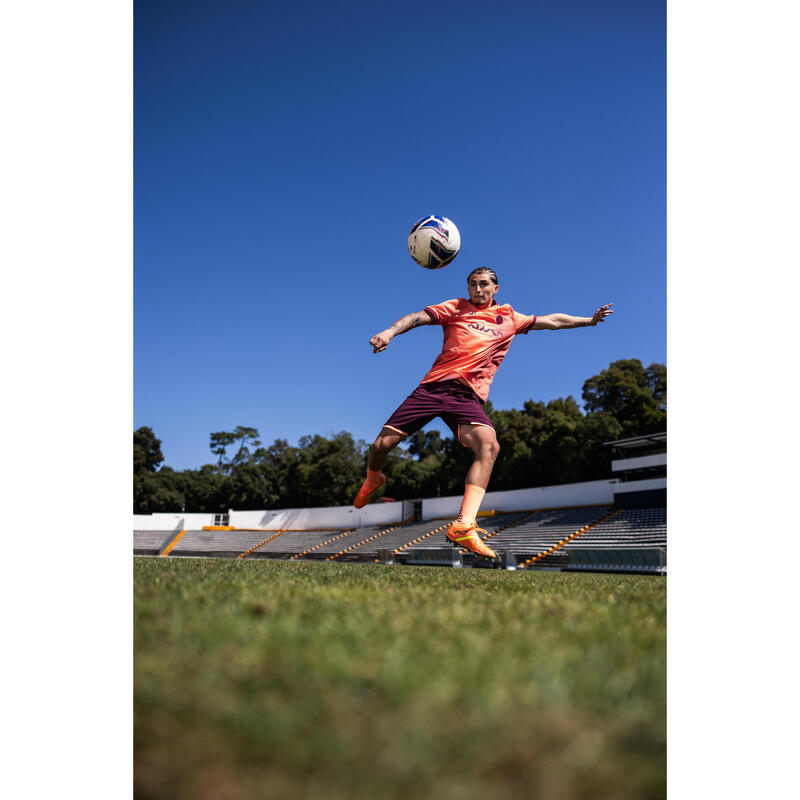 Yetişkin Futbol Forması - Turuncu/Kırmızı - Viralto II