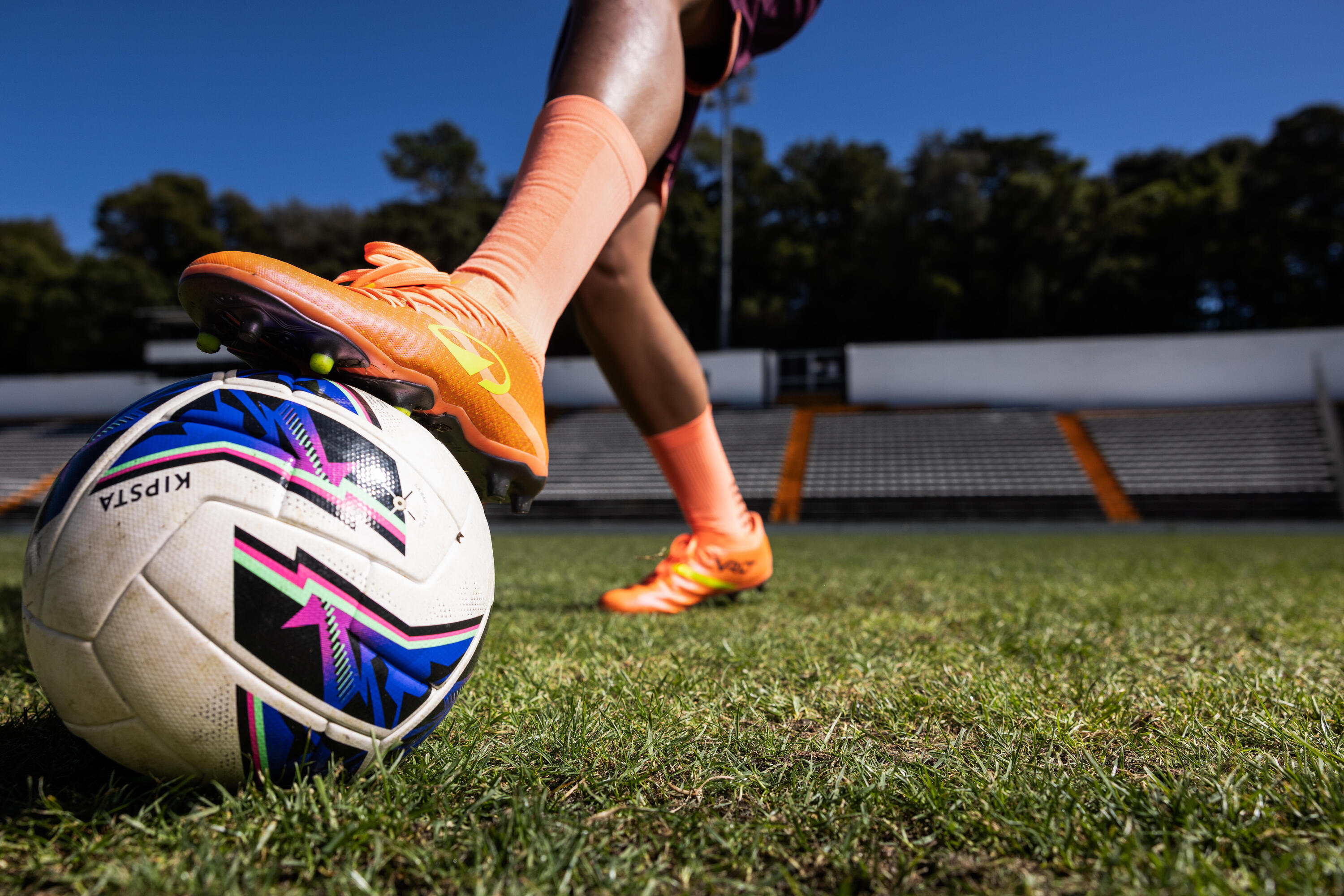 Chuteiras de Futebol Adulto Viralto III FG Laranja 16/16