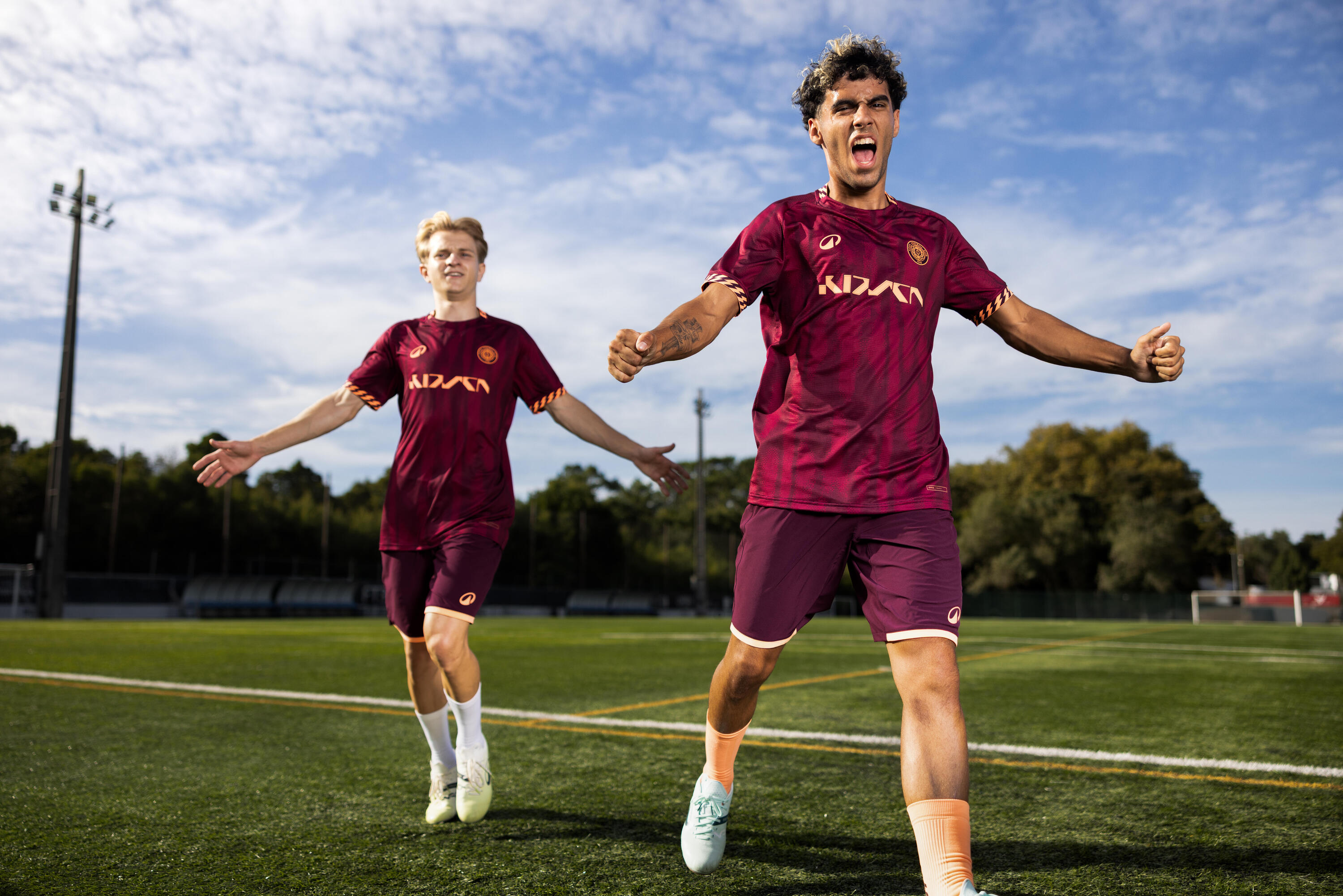 Maillot de soccer à manches courtes homme, Viralto II 8/9