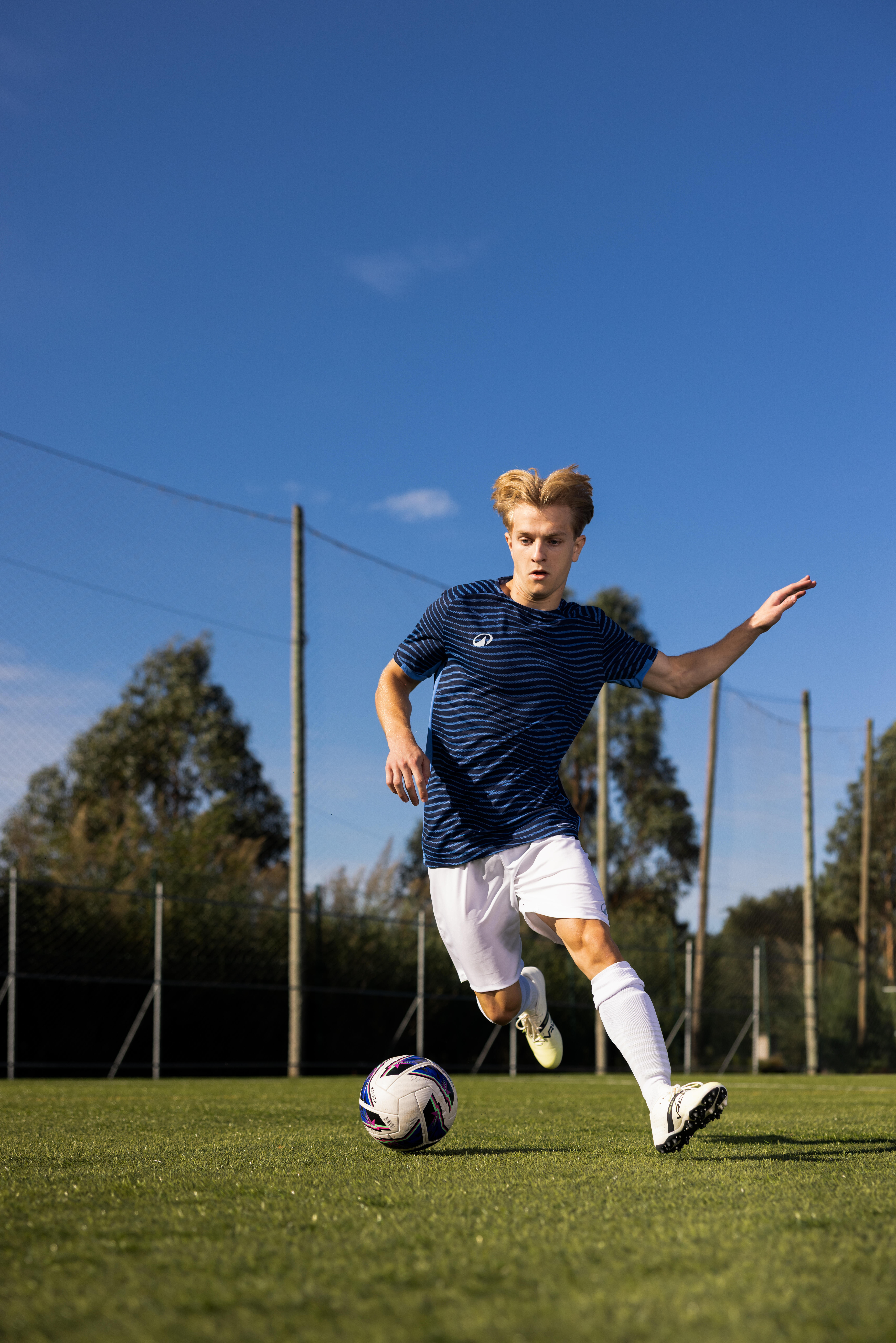 Short-Sleeved Soccer Jersey, Viralto Ripples - KIPSTA