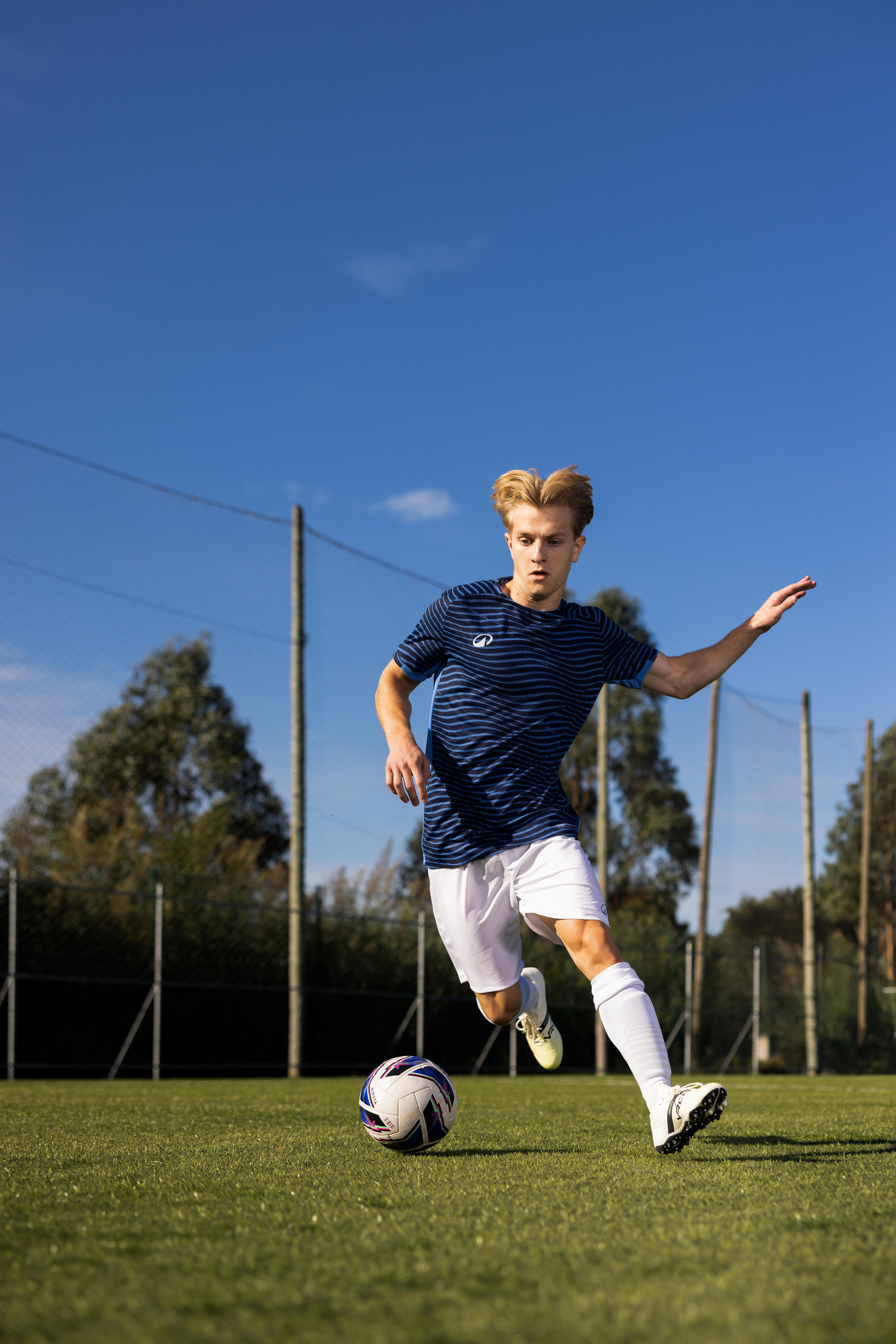 Maillot de soccer à manches courtes, Viralto Ripples 7/8