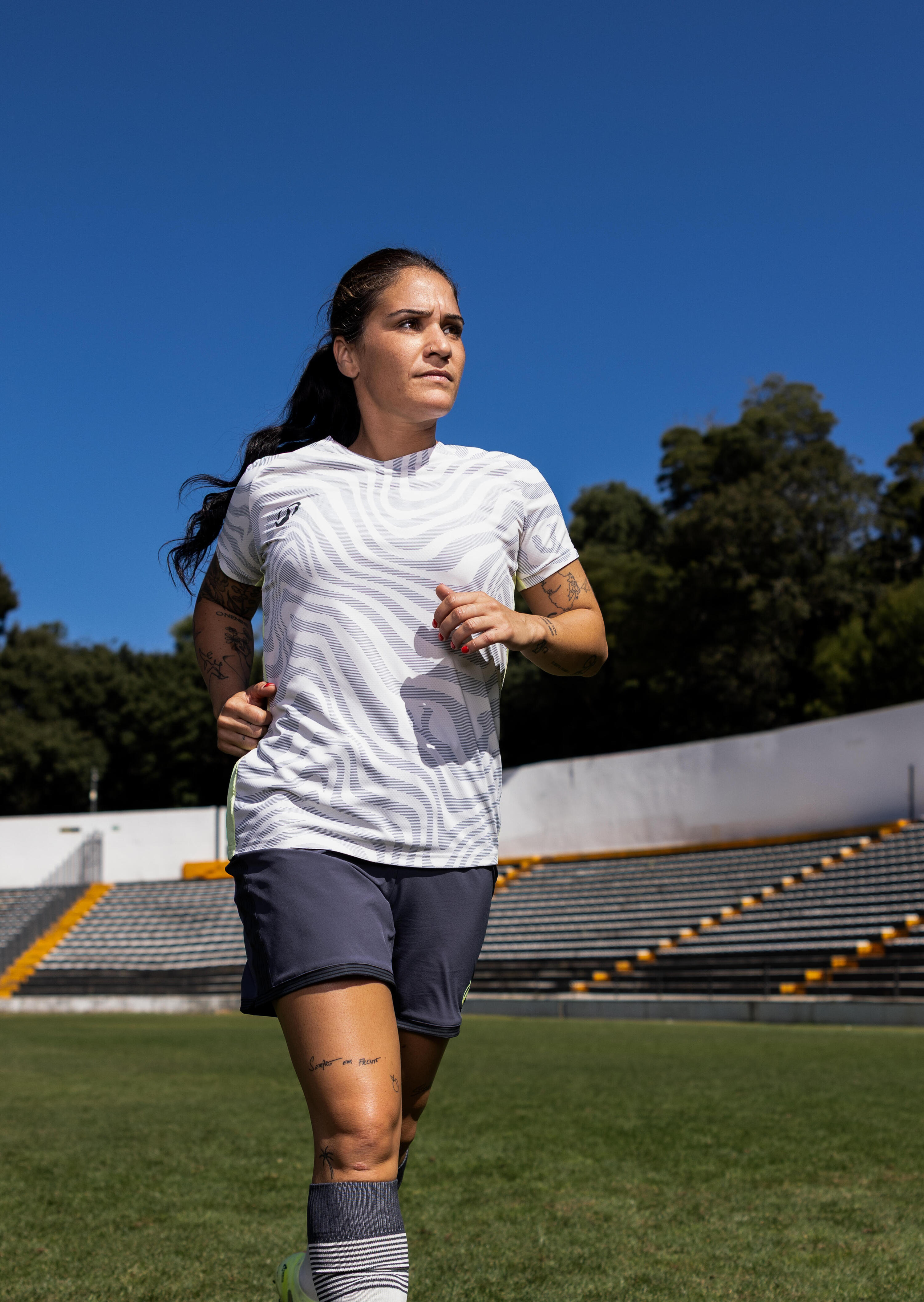 Chandail de soccer à manches courtes femme, Viralto 7/7