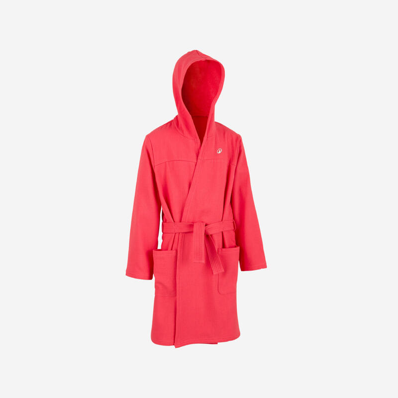 Çocuk Kapüşonlu Bornoz - Pembe