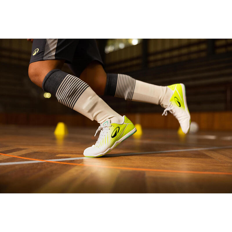 Încălțăminte de Futsal Sala Club Galben-Alb Copii