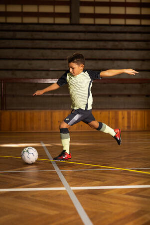 Футболка дитяча Viralto Club для футболу чорна/жовта