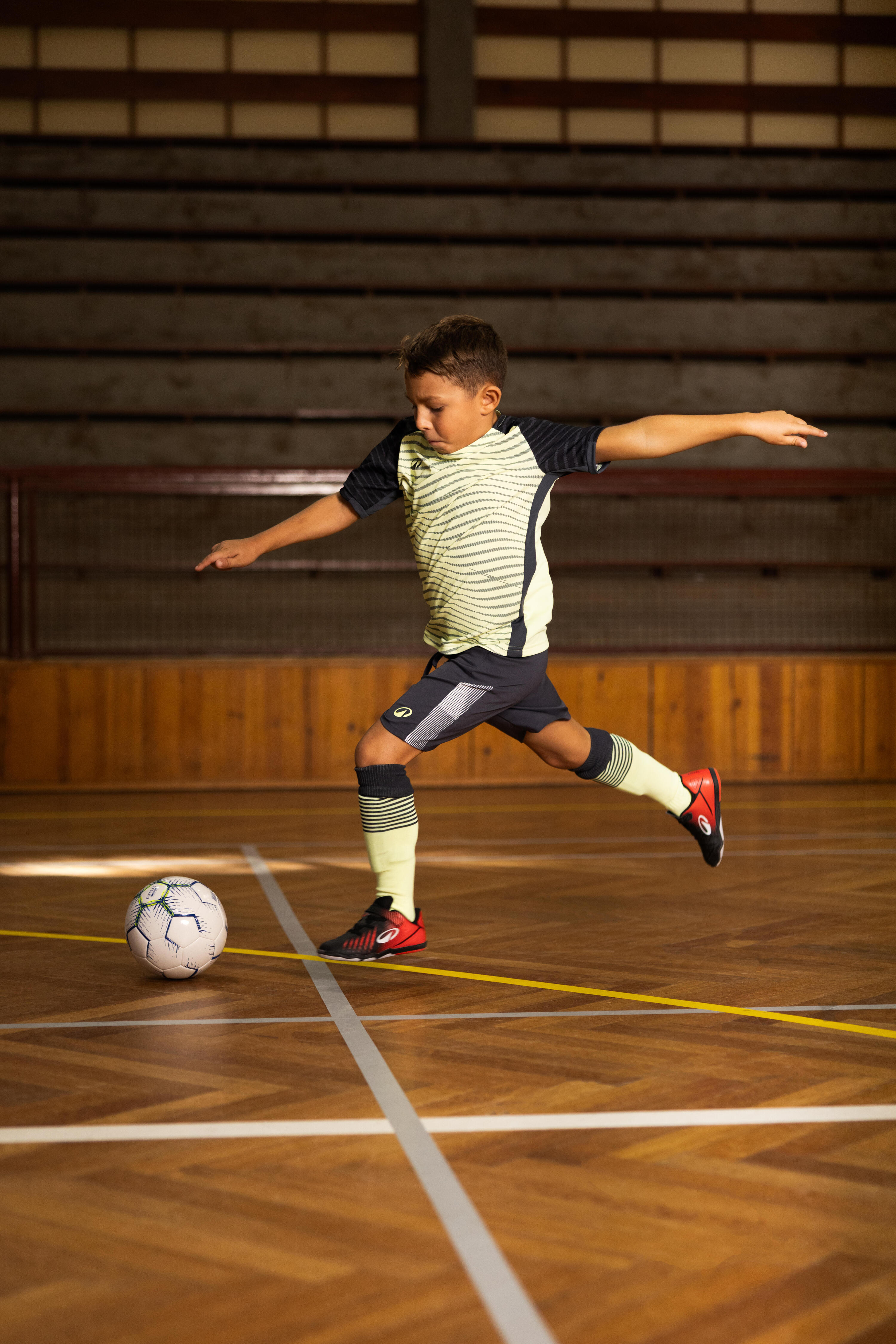 Maillot de soccer à manches courtes enfant, Viralto 10/10