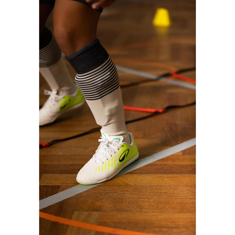 Încălțăminte de Futsal Sala Club Galben-Alb Copii