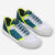 Baskets bateau homme, 500 vert jaune