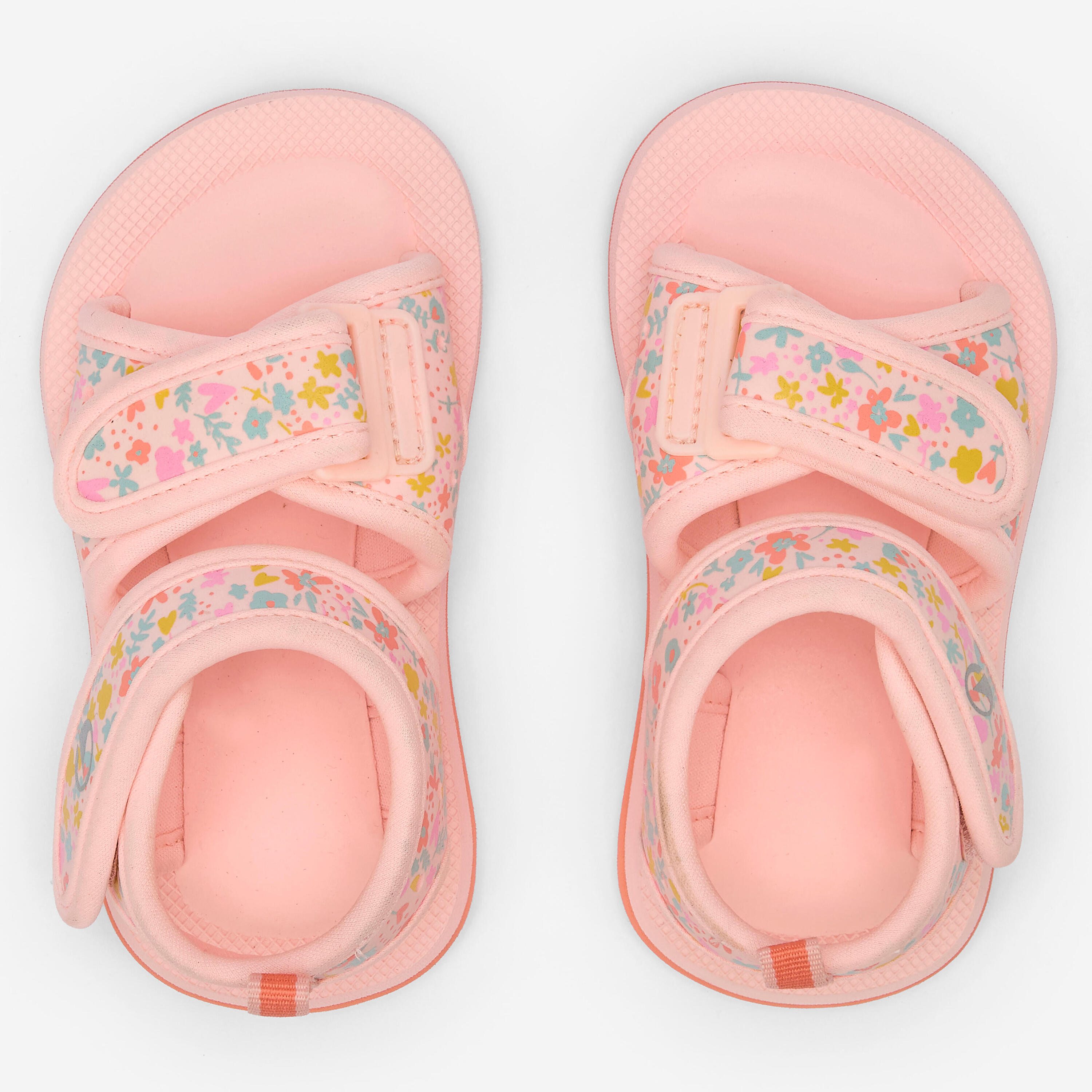 Schuhe Baby-/Kinder-Poolsandalen, mimi Koralle 2/5